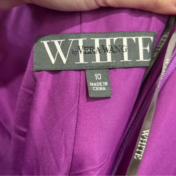 White by Vera Wang strapless floor length gown- size 10 - Picture 2 of 2